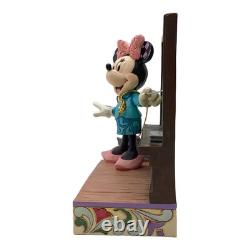 Jim Shore Disney Traditions Minnie Mouse Classe Acte Excellent État JAPON
