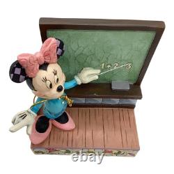Jim Shore Disney Traditions Minnie Mouse Classe Acte Excellent État JAPON