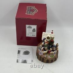 Jim Shore Disney Traditions Noël Mickey et ses amis Harmonie des fêtes Neuf en boîte<br/>
