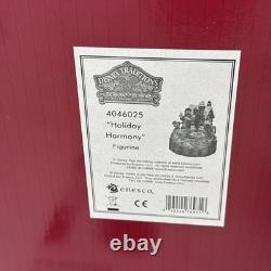 Jim Shore Disney Traditions Noël Mickey et ses amis Harmonie des fêtes Neuf en boîte
<br/>	  	 