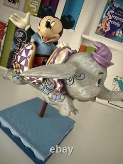 Jim Shore Disney Traditions Parcs Attraction Dumbo Volant Mickey 4043688
