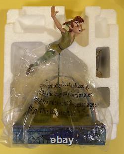 Jim Shore Disney Traditions Peter Pan S’envoler Vers Les Étoiles