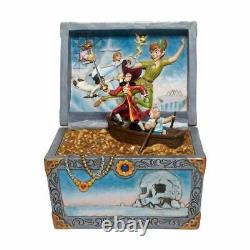 Jim Shore Disney Traditions Peter Pan Treasure Chest Scène 6008063