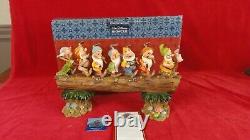 Jim Shore Disney Traditions Retour à la maison - Sept nains sur un tronc 4005434 Avec boîte