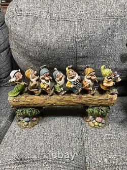Jim Shore Disney Traditions Retour au foyer Sept Nains sur une bûche 4005434