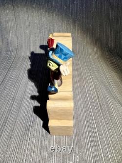 Jim Shore Disney Traditions SOUHAIT Jiminy Cricket RARE. Veuillez LIRE LA DESCRIPTION