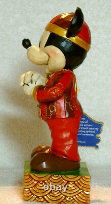 Jim Shore Disney Traditions Salutations De Chine Mickey Mouse #4046050 Nib