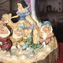 Jim Shore Disney Traditions Sculptées Par Coeur Blanche Neige Nains Mal Reine 4023573