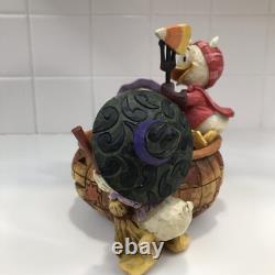 Jim Shore Disney Traditions Showcase Jouer des Tours Partager des Friandises Halloween
