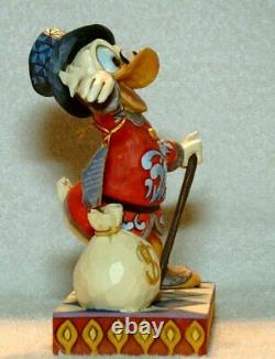 Jim Shore Disney Traditions Trésor À La Recherche De Tycoon Scrooge #4038486 Nmib
