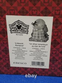 Jim Shore Disney Traditions Une Romance au Clair de Lune La Belle et le Clochard