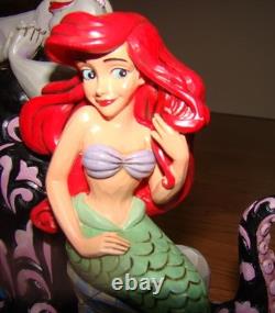 Jim Shore Disney Traditions Wicked Wishful (6010094) La Petite Sirène Ariel Ursula