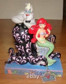 Jim Shore Disney Traditions Wicked Wishful (6010094) La Petite Sirène Ariel Ursula