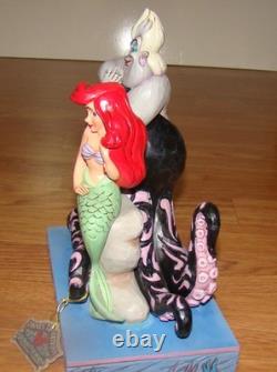Jim Shore Disney Traditions Wicked Wishful (6010094) La Petite Sirène Ariel Ursula