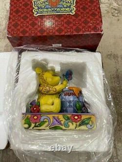 Jim Shore Disney Traditions Winnie The Pooh Rare Enesco Figurine