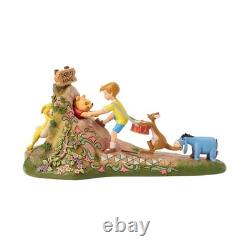 Jim Shore Disney Traditions Winnie l’Ourson Les amis à la rescousse #6017848