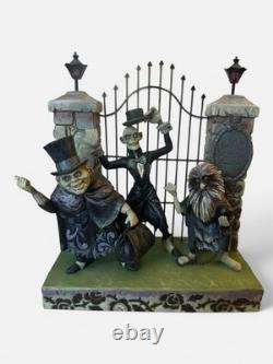 Jim Shore Disney Traditions à la retraite Haunted Mansion Fantômes auto-stoppeurs 4013991