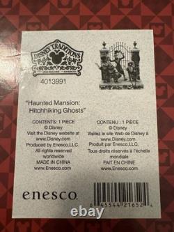 Jim Shore Disney Traditions à la retraite Haunted Mansion Fantômes auto-stoppeurs 4013991
