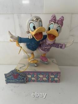 Jim Shore Donald et Daisy Duck Patinage Artistique 4033269 Disney Traditions Enesco