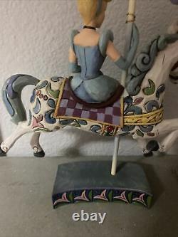 Jim Shore Enesco Disney Traditions Princess Of Dreams Carousel Horse Cendrillon