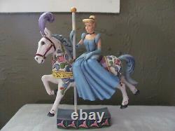 Jim Shore Enesco Disney Traditions Princesse Des Rêves Carrousel Cheval Cendrillon