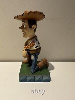 Jim Shore Enesco Disney Traditions Woody Toy Story Howdy Partner Rare Figurine<br/> 

 <br/> 	Traditions Disney Enesco de Jim Shore Woody Toy Story Howdy Partner Figurine Rare