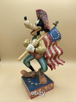 Jim Shore Étoiles et Rayures de la Liberté Enesco Traditions Disney 4004046 Dingo