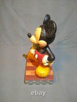 Jim Shore Grand Sourire Grand Cœur Mickey Mouse 15 Sans Boîte