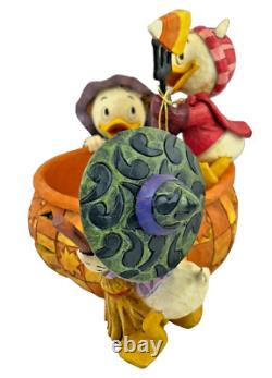 Jim Shore JOUANT DES TOURIS et PARTAGEANT DES GÂTEAUX Disney Traditions Halloween 2006 Boîte