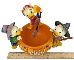 Jim Shore JOUANT DES TOURIS et PARTAGEANT DES GÂTEAUX Disney Traditions Halloween 2006 Boîte