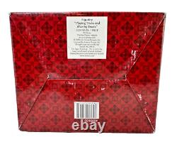 Jim Shore JOUANT DES TOURTS et PARTAGEANT DES CONFISERIES Disney Traditions Halloween 2006 Boîte