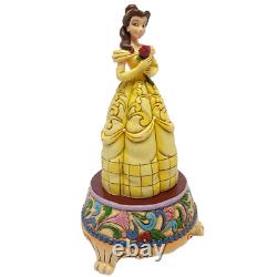 Jim Shore La beauté vient de l'intérieur Disney Traditions Sonata Belle Musique avec socle