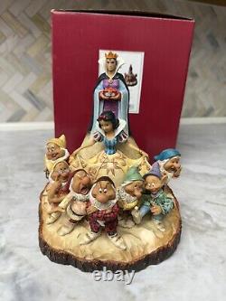 Jim Shore Le Premier Qui A Tout Commencé Blanche-Neige et les Sept Nains NIB