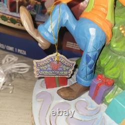 Jim Shore Les Fab Five décorant le sapin de Noël, figurine illuminée, neuf en boîte, neuf