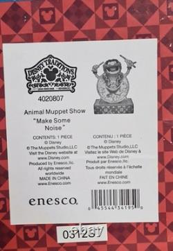 Jim Shore Les Muppets Animal « Faites du bruit » Figurine Disney Traditions Enesco