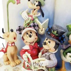 Jim Shore Mickey Christmas Figurine Disney Traditions Statue Nouveau