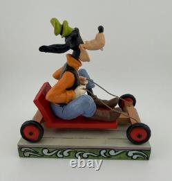 Jim Shore Mickey Goofy Kart Disney Traditions Vie en douceur Figurine Enesco