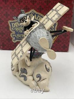 Jim Shore Mickey aviateur noir et blanc Silver Skies 4023572 Disney Traditions