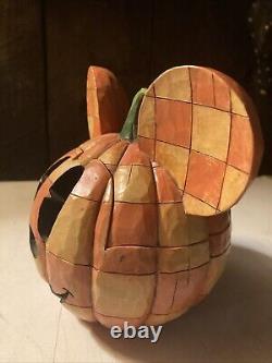 Jim Shore-Par Enesco-Joyeux Halloween-article # 4011044 JOL 6H S'ouvre pour bougie