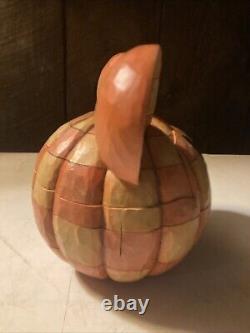 Jim Shore-Par Enesco-Joyeux Halloween-article # 4011044 JOL 6H S'ouvre pour bougie