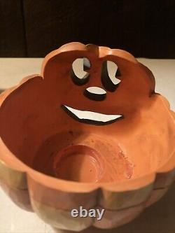 Jim Shore-Par Enesco-Joyeux Halloween-article # 4011044 JOL 6H S'ouvre pour bougie