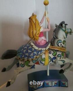 Jim Shore Princess Of Beauty Aurora Sleeping Beauty Carrousel Figurine Disney