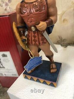 Jim Shore Rare Hercules Mythique Hero 4055406 W Box 8 Tall Disney Mint