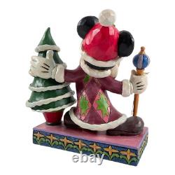 Jim Shore SIGNÉ Disney Traditions Mickey Jolly Ol' St. Mick Enesco Neuf #6002831