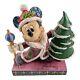 Jim Shore SignÉ Disney Traditions Mickey Joyeux Vieux St. Mick Enesco Nouveau #6002831