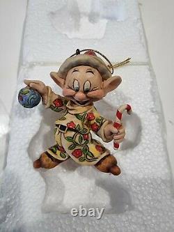 Jim Shore Traditions De Disney Now Blanc Et Les 7 Dwarfs Ornements De Noël
