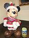 Jim Shore Traditions De Noël Mickey Mouse Disney Large Figurine Santa Extérieur