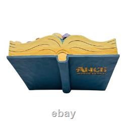 Jim Shore Traditions Disney Alice au pays des merveilles Livre d'histoire Joyeux Non-anniversaire NOUVEAU