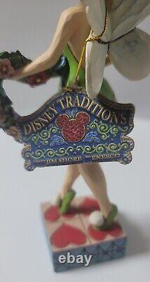 Jim Shore Traditions Disney Enesco Clochette 4037520 Amour et Meilleurs Vœux