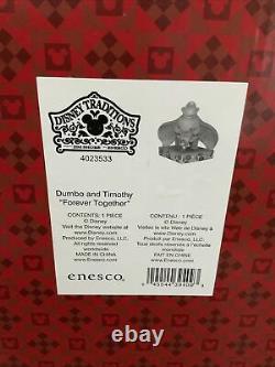 Jim Shore-Traditions Disney Enesco-Dumbo & Timothy-À jamais ensemble #4023533